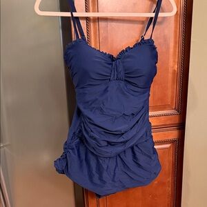 Stylish Navy Kids One Piece Swimsuit